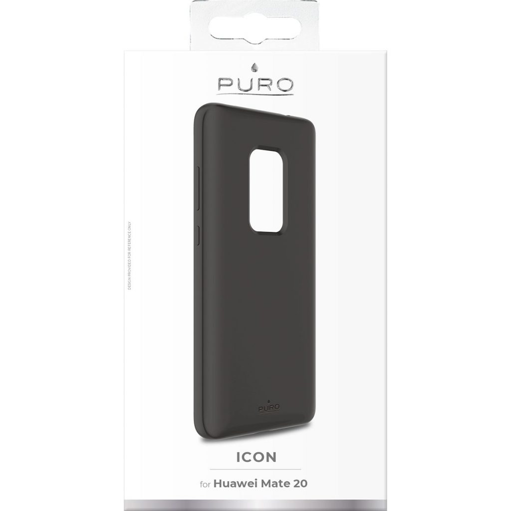 PURO HWMATE20ICONGREY Cover Silicone per Huawei Mate 20 Grigio