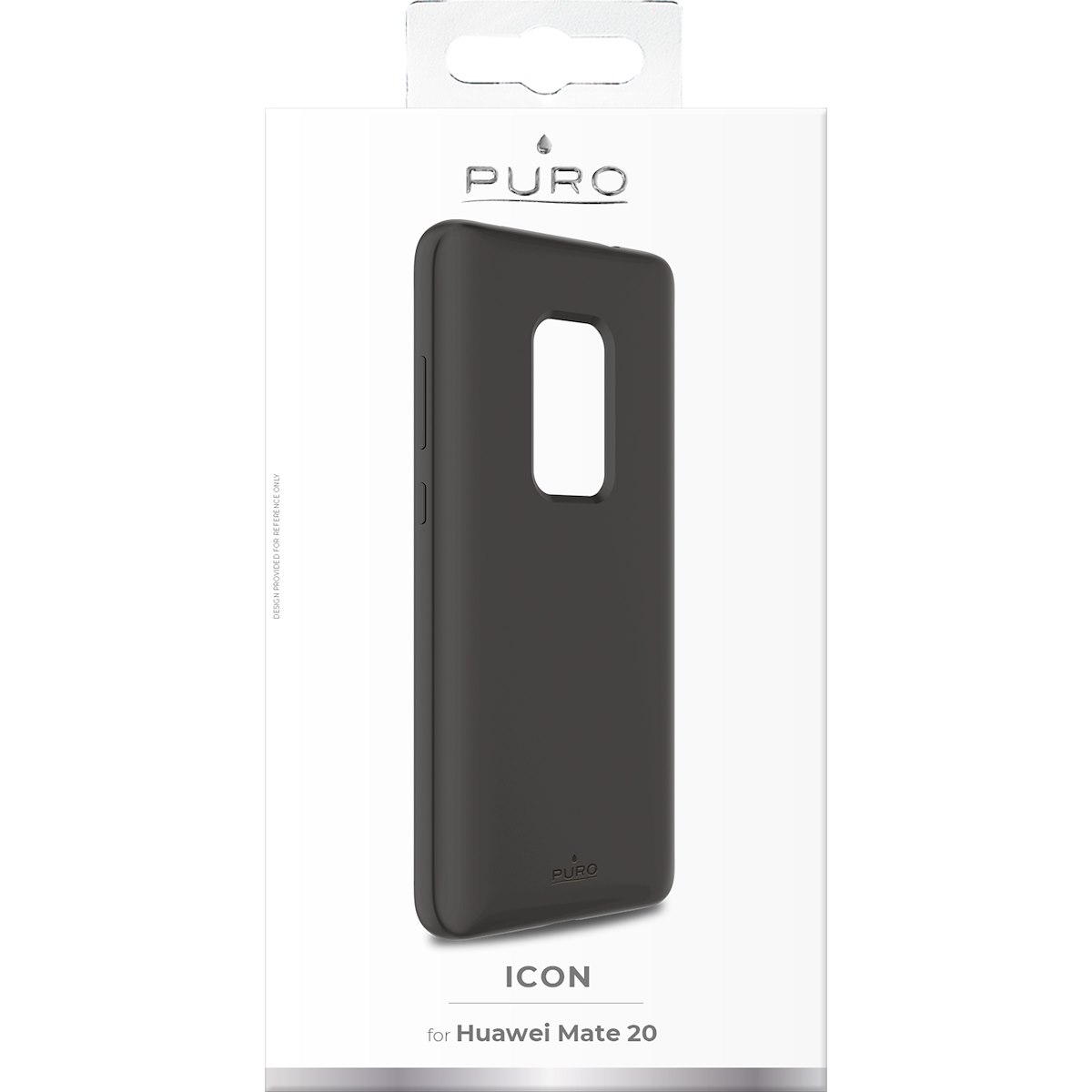 PURO HWMATE20ICONGREY Cover Silicone per Huawei Mate 20 Grigio