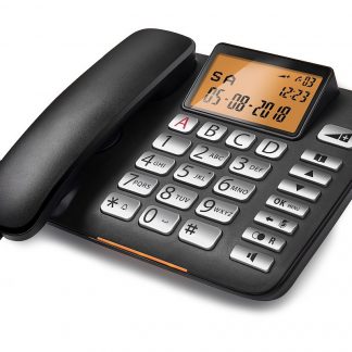 Gigaset DL580BLACK Telefono Fisso Cordless Nero