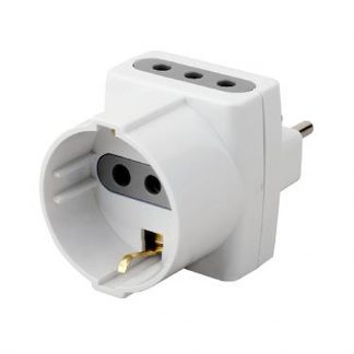 GBC 22022850 Adattatore Spina 10A 2ITA+1SHUKO