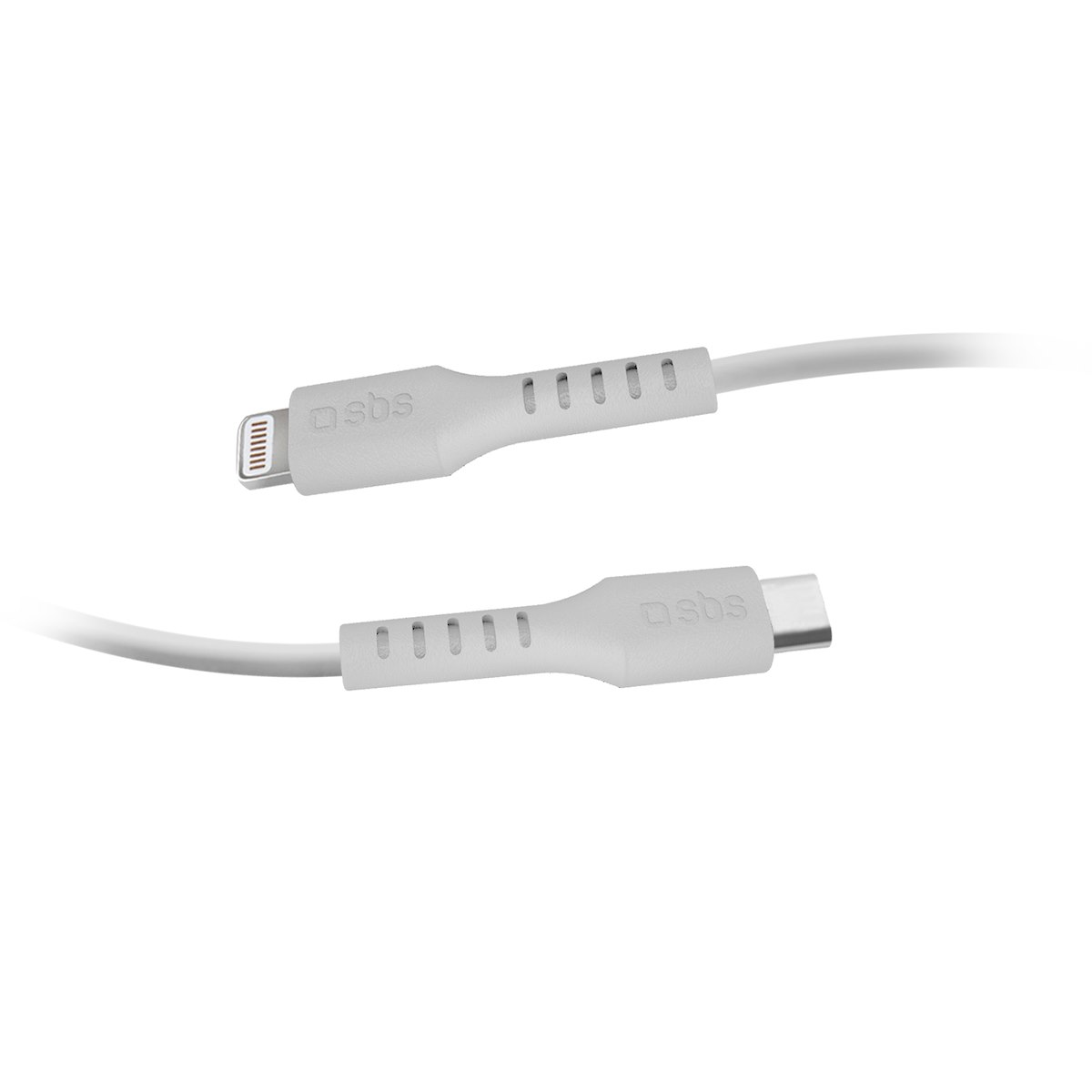 SBS TECABLELIGTC2W Cavo Dati Lightning-Type-C MFI 2m Bianco - immagine 3