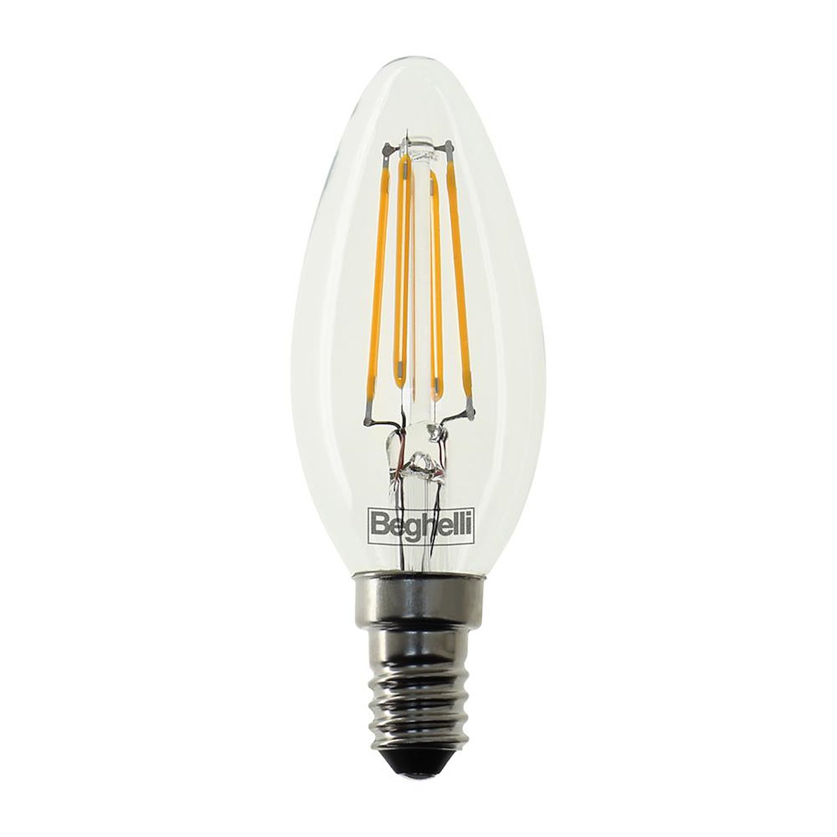 BEGHELLI 56419 Lampada LED Oliva Zafiro 6W E14 4000K