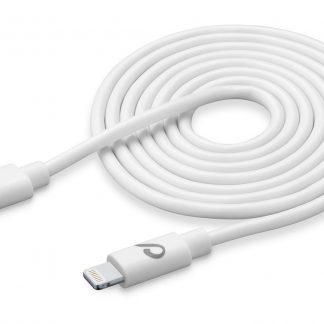 CELLULAR LINE USBDATAC2LMFI2MW Cavo Dati USB-C a Apple, 2m, Bianco