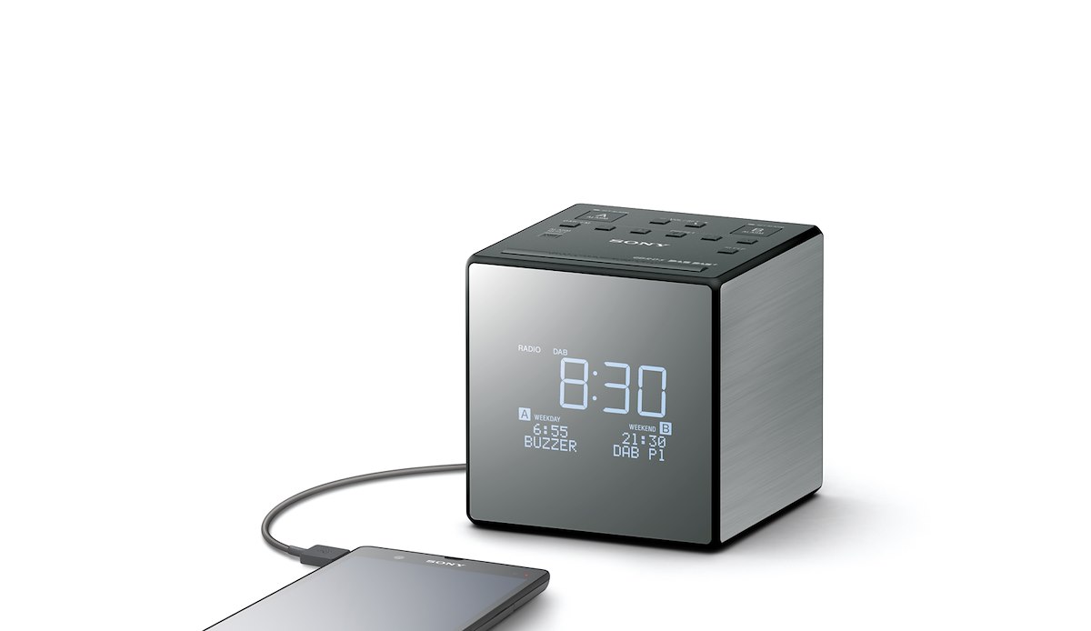 SONY XDRC1DBP DAB+ Nero con Display LED - immagine 2