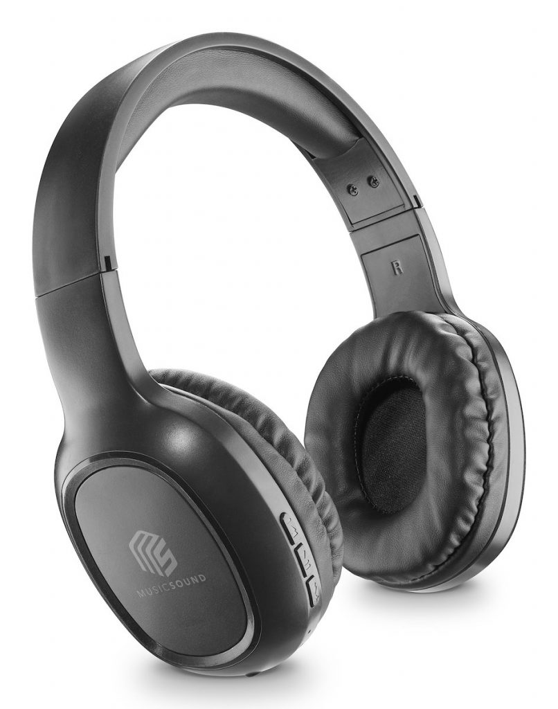 CELLULAR LINE MUSIC SOUND BASIC N-MIC. NERO CUFFIE WIRELESS