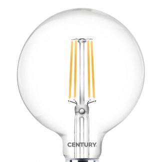 CENTURY ING95082740 Lampadina LED Filamento GLOBO E27 8W 4000K 1055lm IP20
