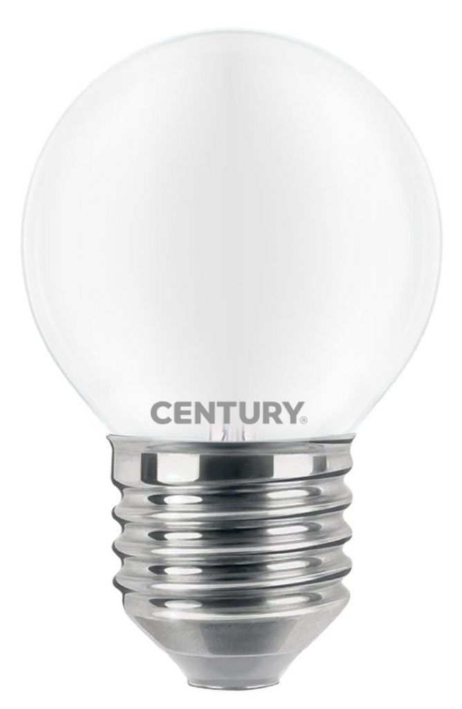 CENTURY INSH1G042740BL2 LED E27 4W 4000K 470LM SFERA 2PZ