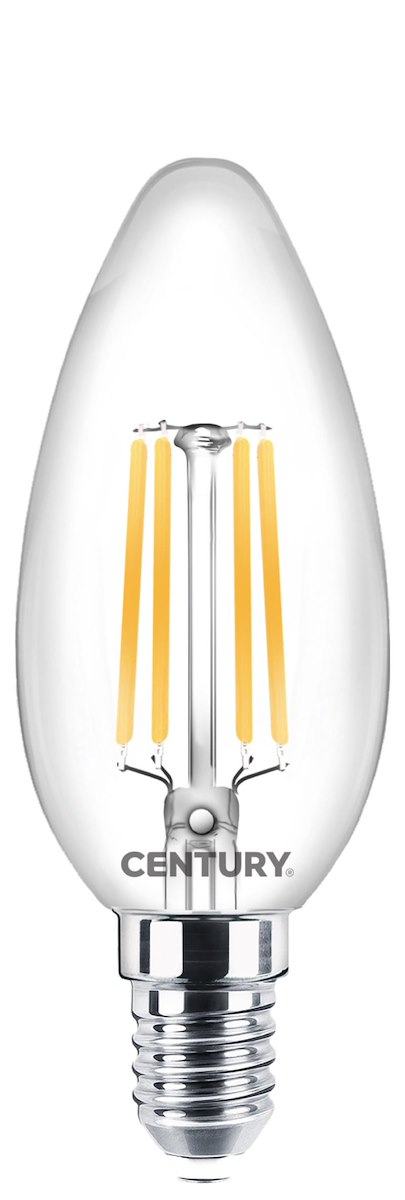 CENTURY INM1041440BL2 LED E14 4W 4000K 470LM IP20 Candela 2pz