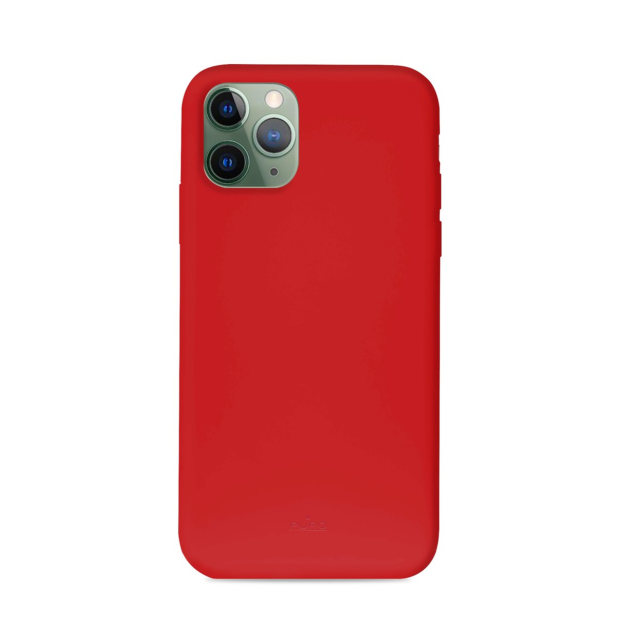 PURO IPCX6519ICONRED Cover Silicone Liquido per iPhone 11 Pro Max Rossa - immagine 5