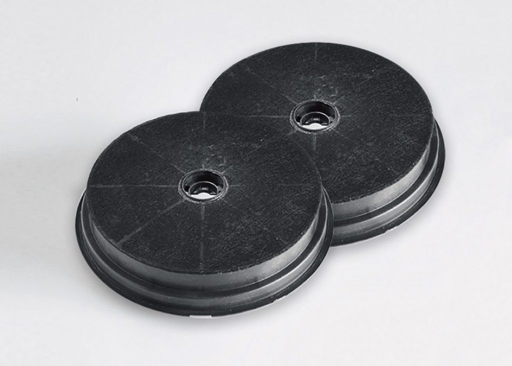 Glem Gas Carghf Kit 2 Filtri Carbone Circolari Cappa