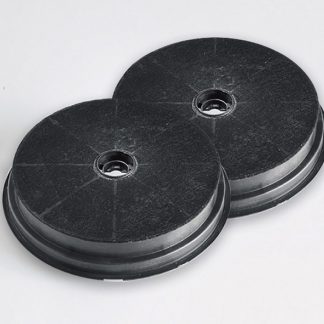 Glem Gas Carghf Kit 2 Filtri Carbone Circolari Cappa