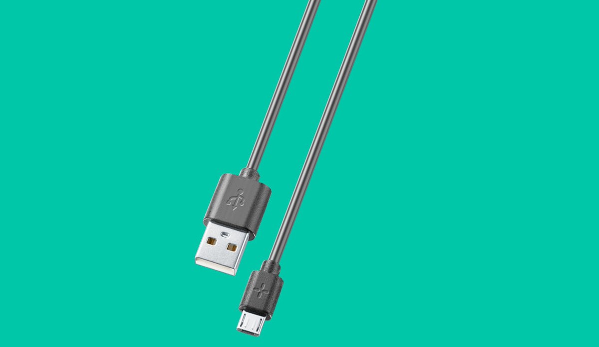 CELLULAR LINE PLCABMUSB1MK Cavo Dati Micro USB 1m Nero
