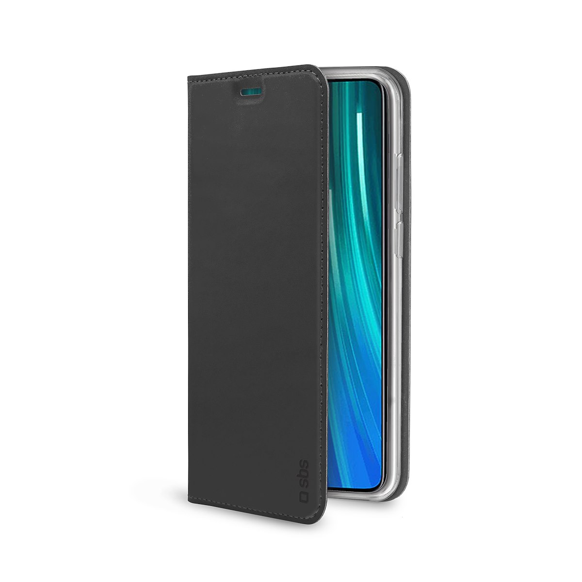SBS TEBKLITEXIRNO8PK Custodia Libro Wallet Lite Nera per Xiaomi Redmi Note 8 Pro - immagine 2