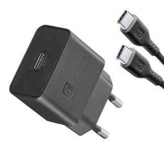 CELLULAR LINE ACHSMKITC2CPD25WK Caricab. rete Samsung SuperFast + cavo USB-C BK