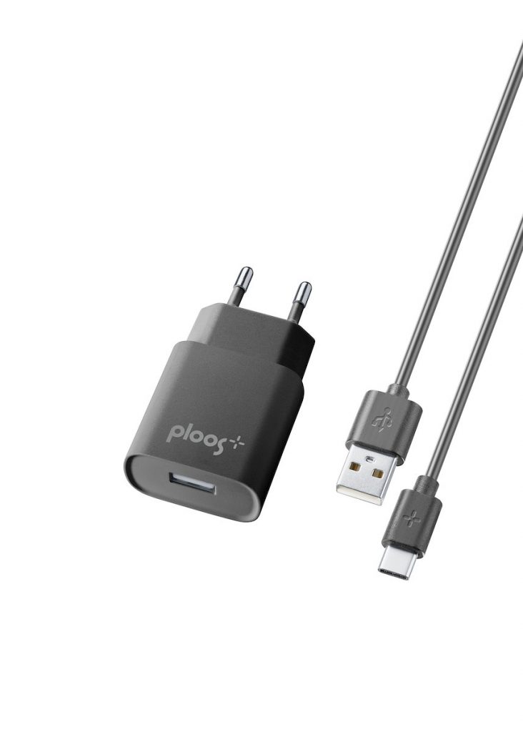 CELLULAR LINE PLTCKIT2ATYCK Kit Caricabatterie Rete 2A USB-C Nero