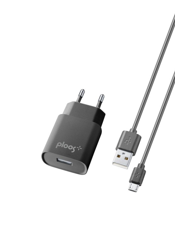 CELLULAR LINE PLTCKIT1AMUSBK Kit Caricabatterie Rete 1A Micro USB Nero