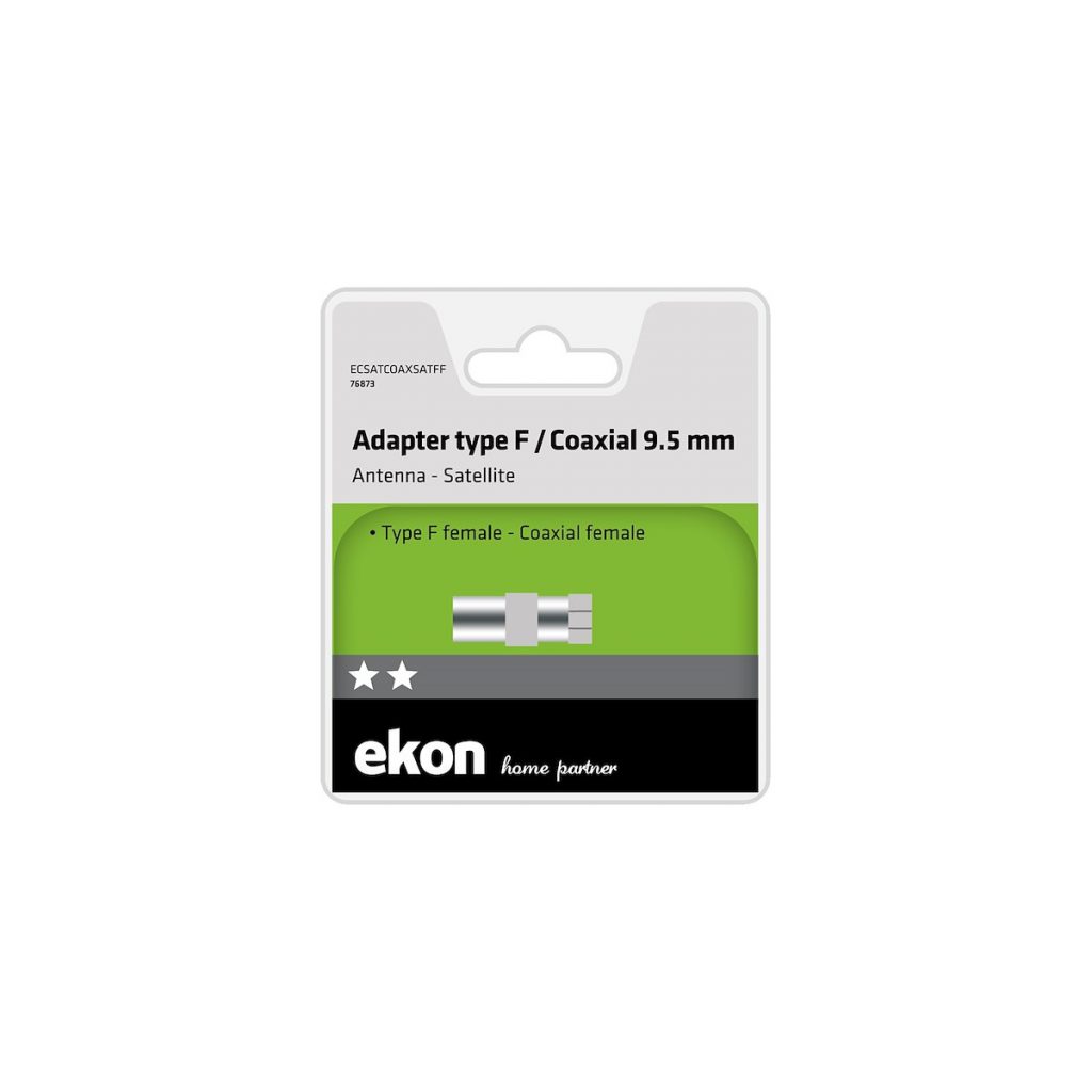 EKON ECSATCOAXSATFF Adattatore Antenna F-SAT F