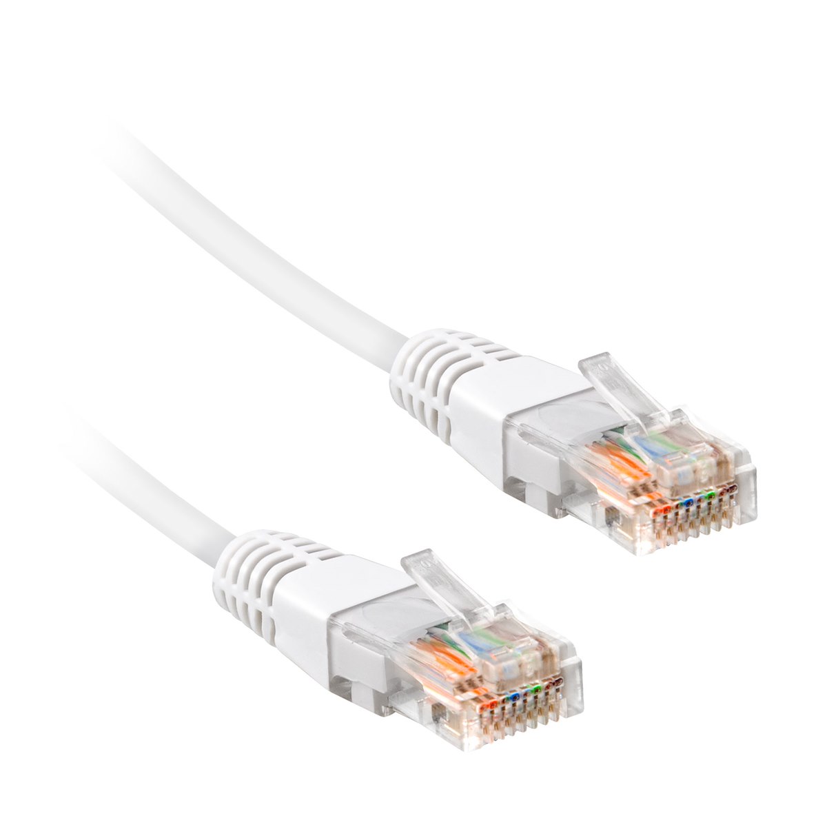 EKON ECITLAN5E025W Cavo LAN RJ45 M/M 0.25m Bianco - immagine 2