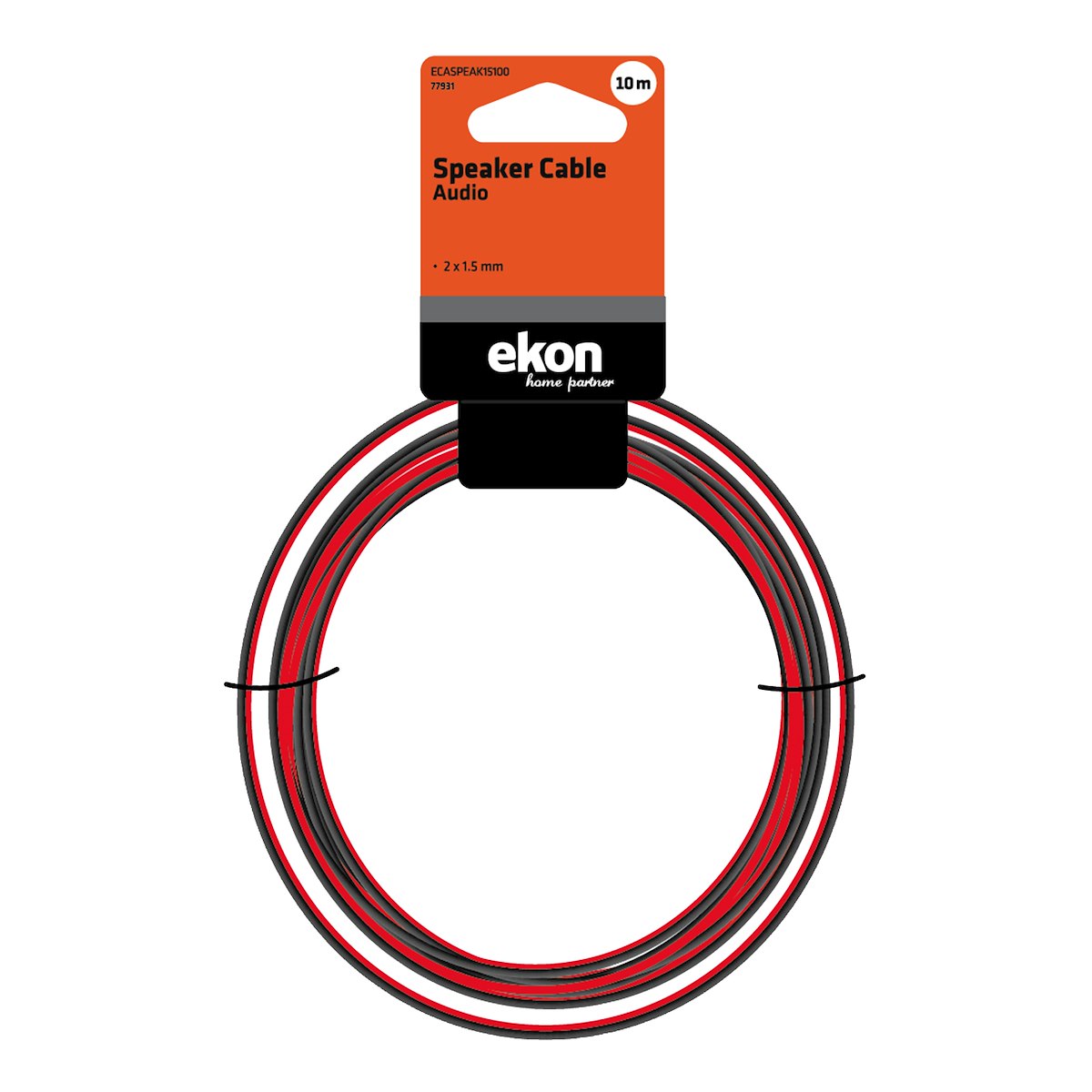 EKON ECASPEAK15100 Cavo Speak 2x1.5, 10m Audio