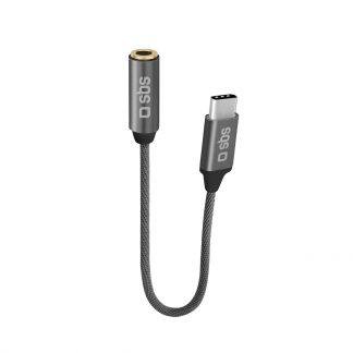 SBS TEADAPTJACKTYCK Adattatore USB-C Maschio - Jack 3.5mm