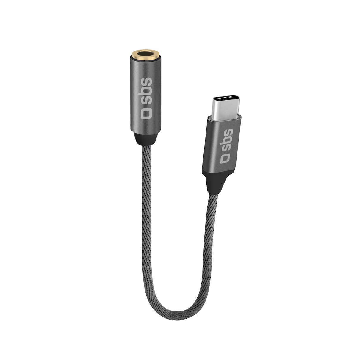 SBS TEADAPTJACKTYCK Adattatore USB-C Maschio - Jack 3.5mm