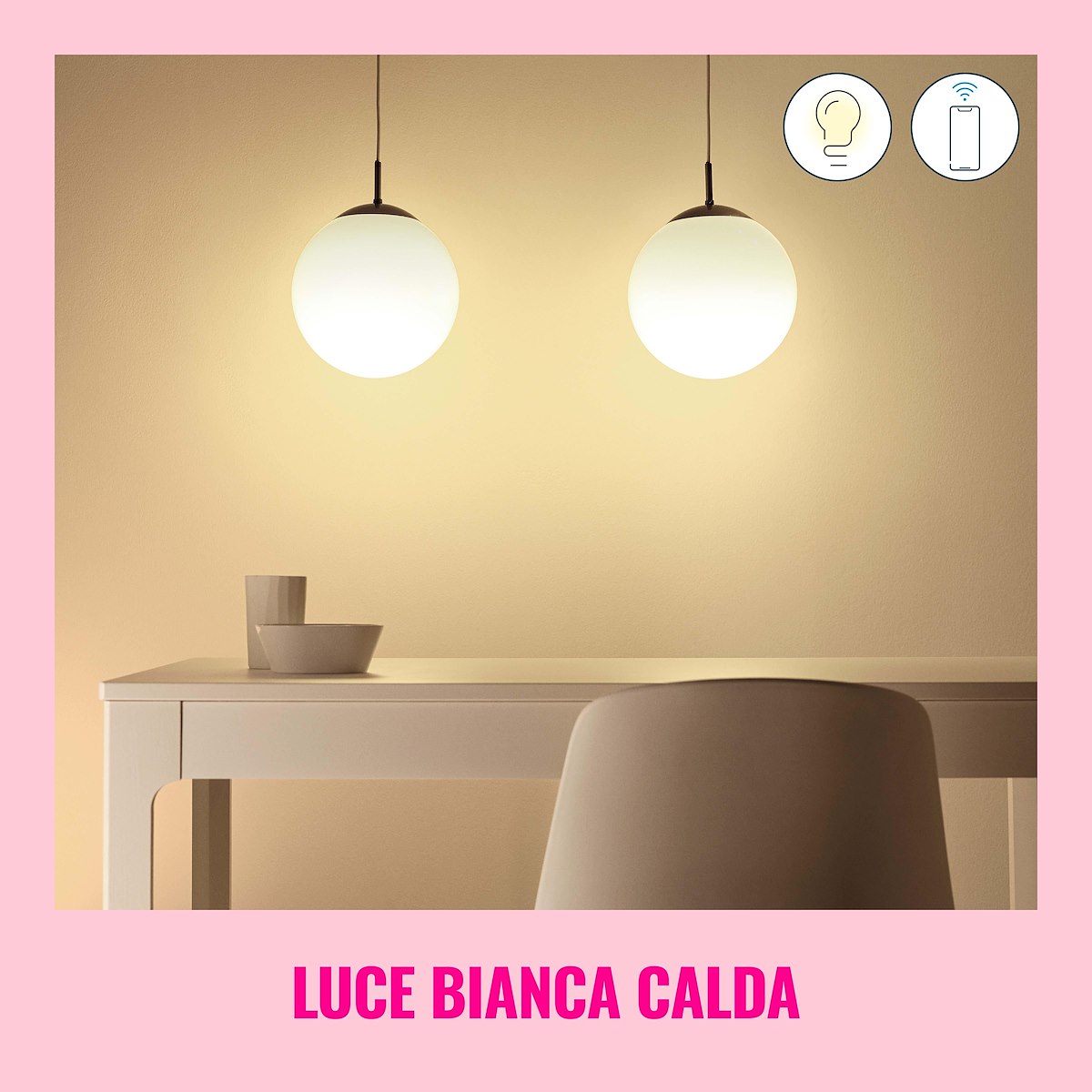 WIZ 929002450232 Lampada LED Dim Goccia Smerigliata 60W E27 2pz - immagine 4
