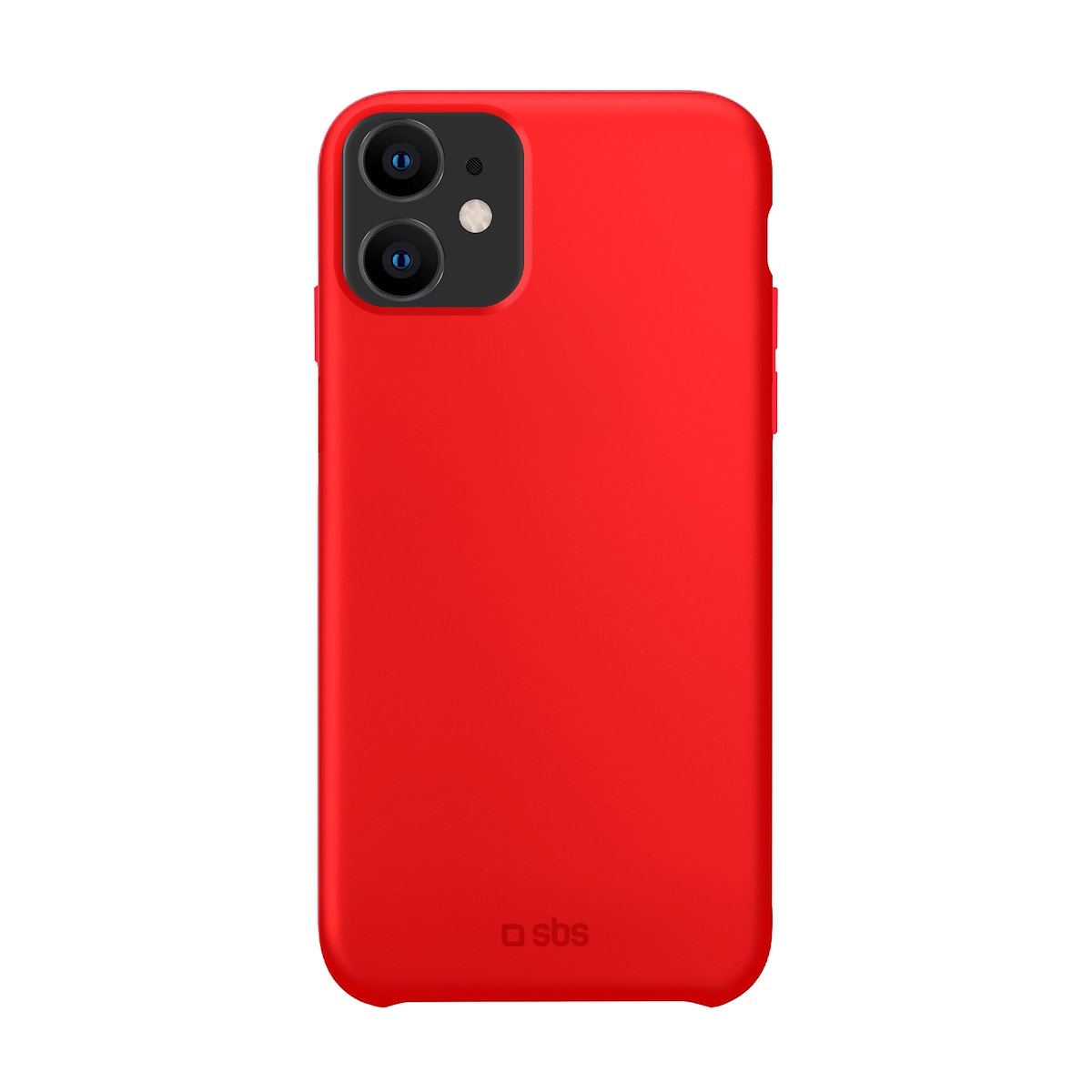 SBS TEPOLOPROIP12R Cover Polo One per iPhone 12, Rosso
