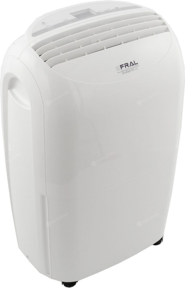 Fral Dry Digit 21 LCD Deumidificatore Portatile 21LT in 24h con Tanica da 4 LT
