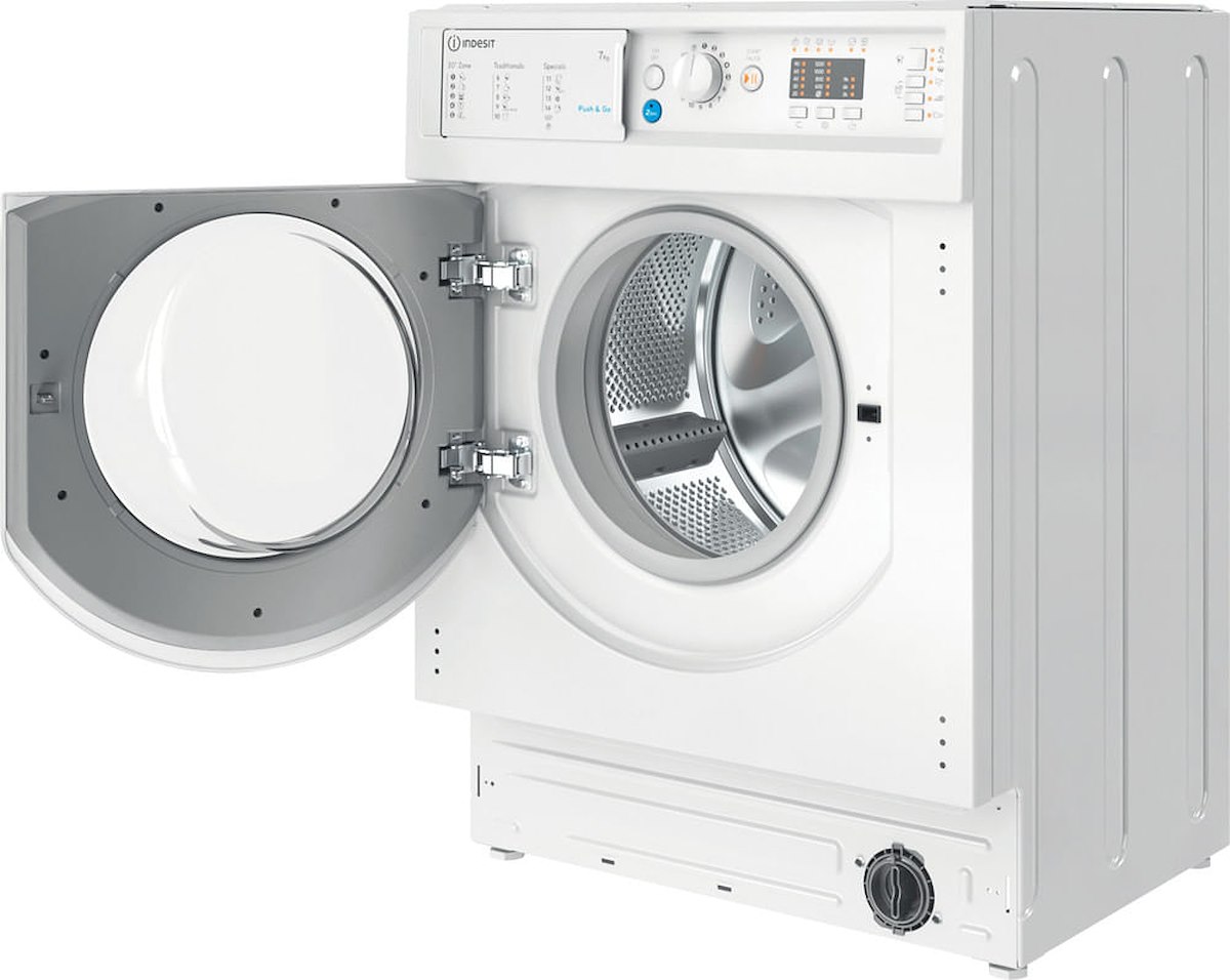 INDESIT BIWMIL71252EUN Lavatrice Incasso 7kg 1200giri Classe E Display LED - immagine 4