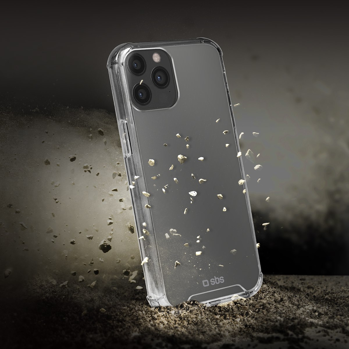 SBS TESTRCOVIP12PMT Cover Impact Trasparente per iPhone 12 Pro Max - immagine 2