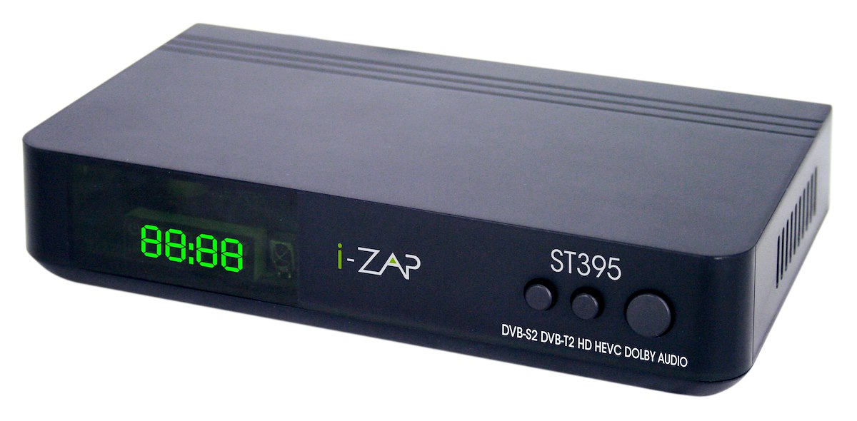 I-ZAP ST395 Ricevitore DVB-T2/S2 HD Combo con Telecomando 2in1 - immagine 2