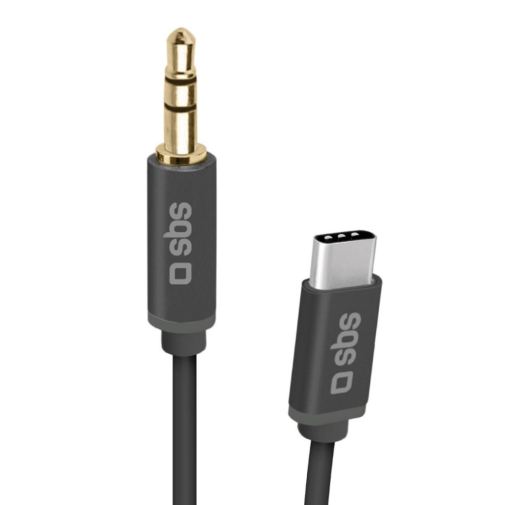 SBS TECABLE35TYCK Cavo Jack 3.5mm - USB Type-C M-M