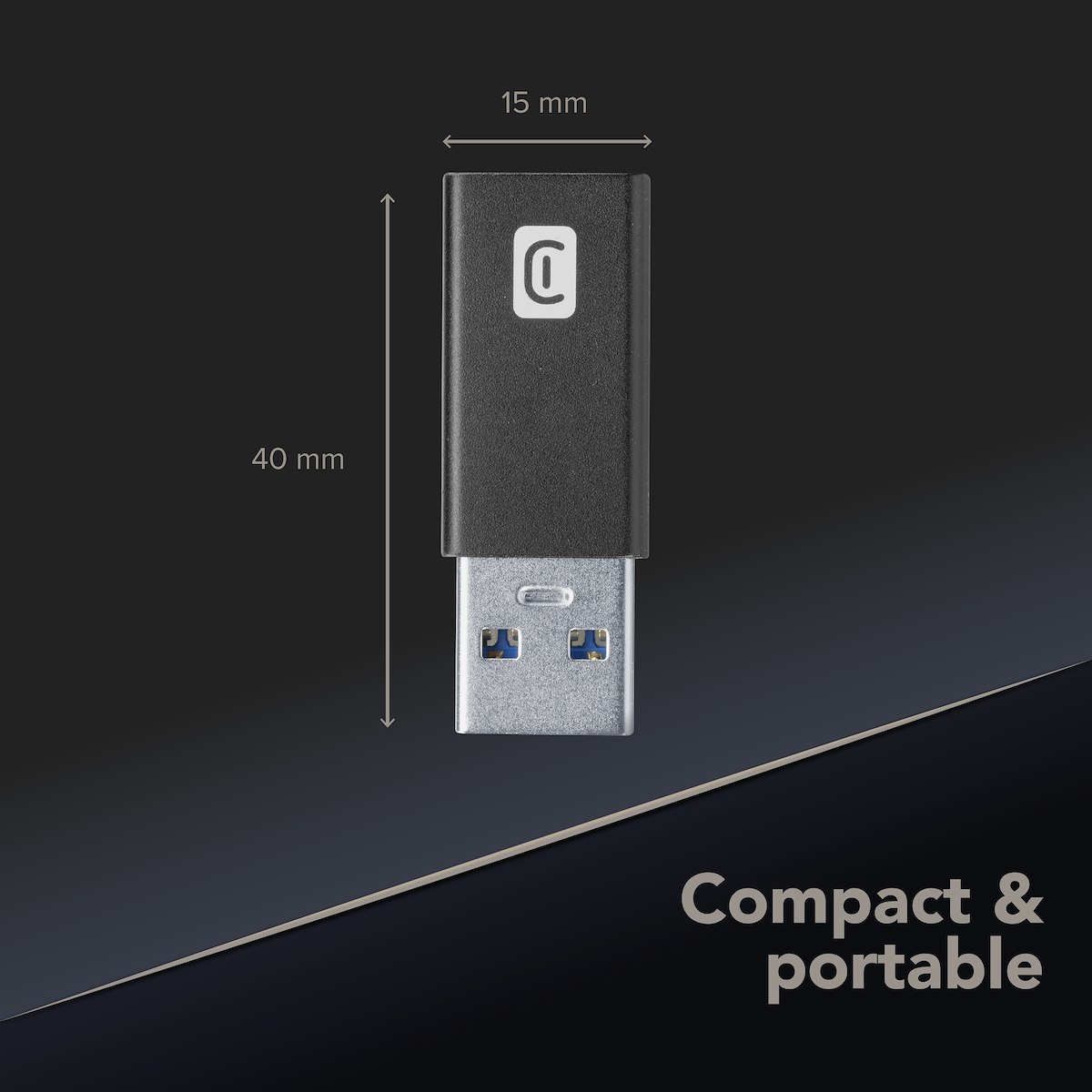 CELLULAR LINE USBC2ACARADAPTERK Adattatore Auto USB-C Nero - immagine 5