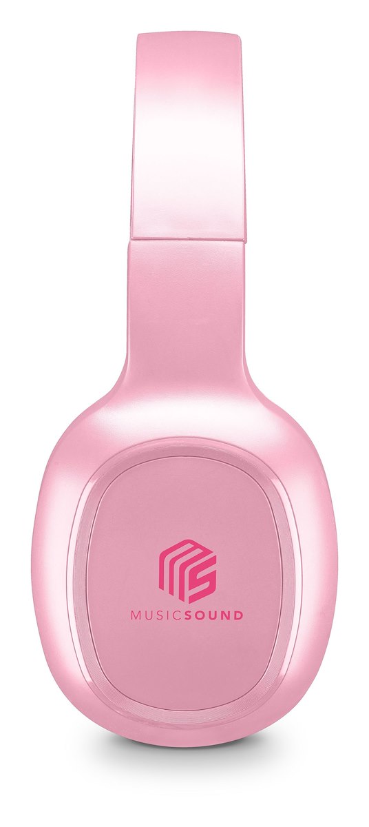 Cellular Line Music Sound Basic Rosa Cuffia Bluetooth con Microfono - immagine 2