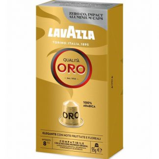 Lavazza 7001 Confezione 10 Capsule Caffe Compatibili Nespresso Alu Qualita Oro