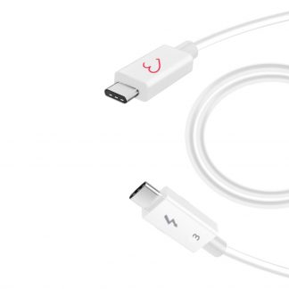 EVA FRUIT CBLTHUN50W Cavo Thunderbolt 3 Type-C 50cm Bianco