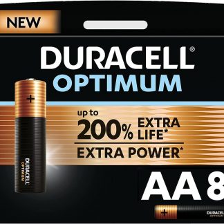 DURACELL DU0035 Pila Optimum AA Stilo 8pz Non Ricaricabile