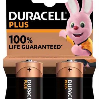 DURACELL DU0301 Plus100 Mezzatorcia C Blister Rosso 2pz