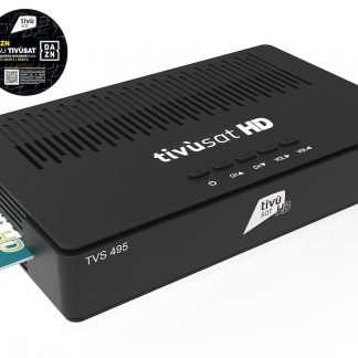 I-ZAP TVS495 Ricevitore DVB-S2 TV SAT Smartcard HDMI SCART Nero