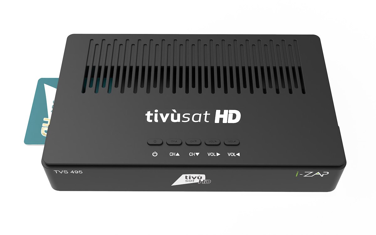 I-ZAP TVS495 Ricevitore DVB-S2 TV SAT Smartcard HDMI SCART Nero - immagine 2