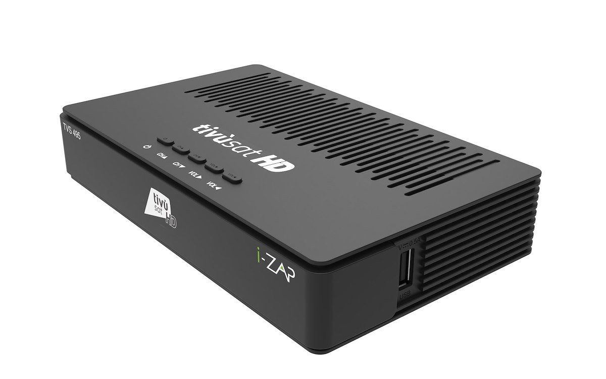 I-ZAP TVS495 Ricevitore DVB-S2 TV SAT Smartcard HDMI SCART Nero - immagine 3