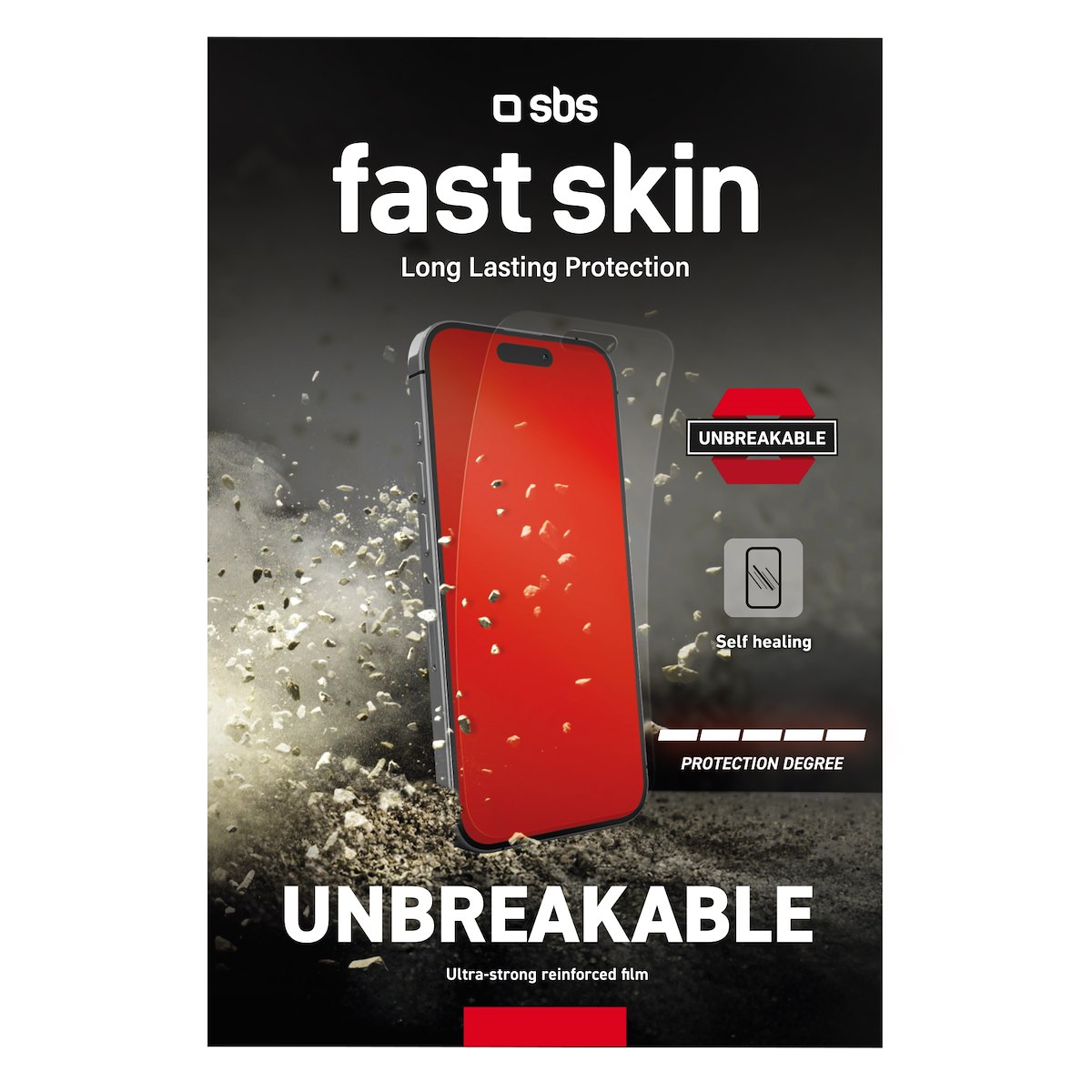SBS TEFSTSKINSHEETUNBK Pellicola Fast Skin Sheet Unbreakable 20pz - immagine 3