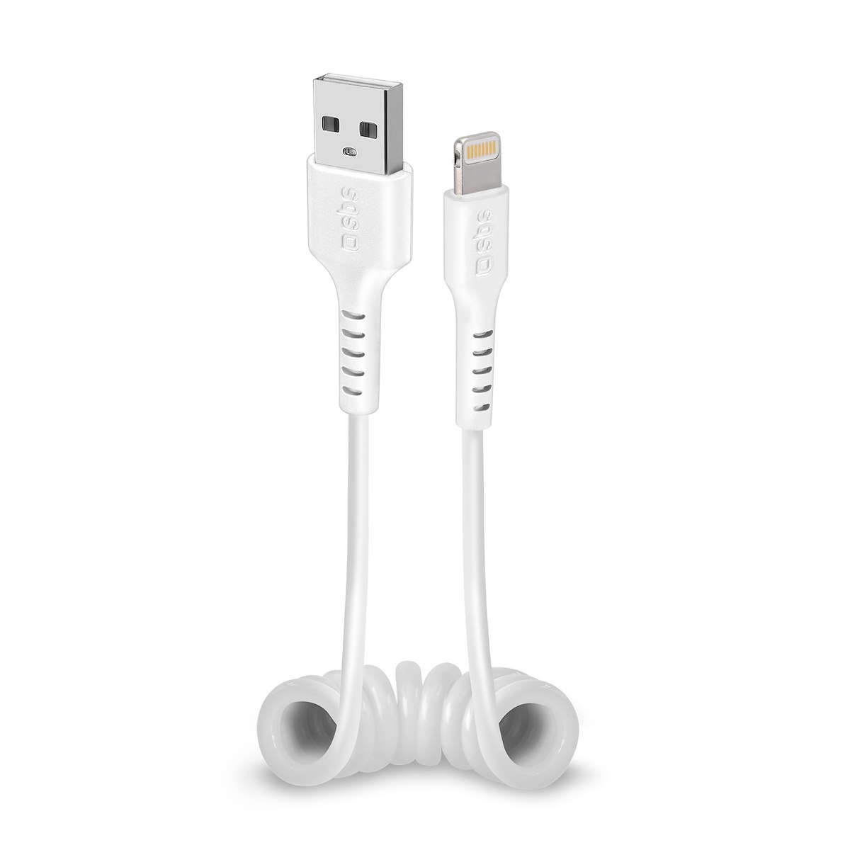 SBS TECABLEUSBIP589SW Cavo Dati USB 2.0 a Apple Lightning