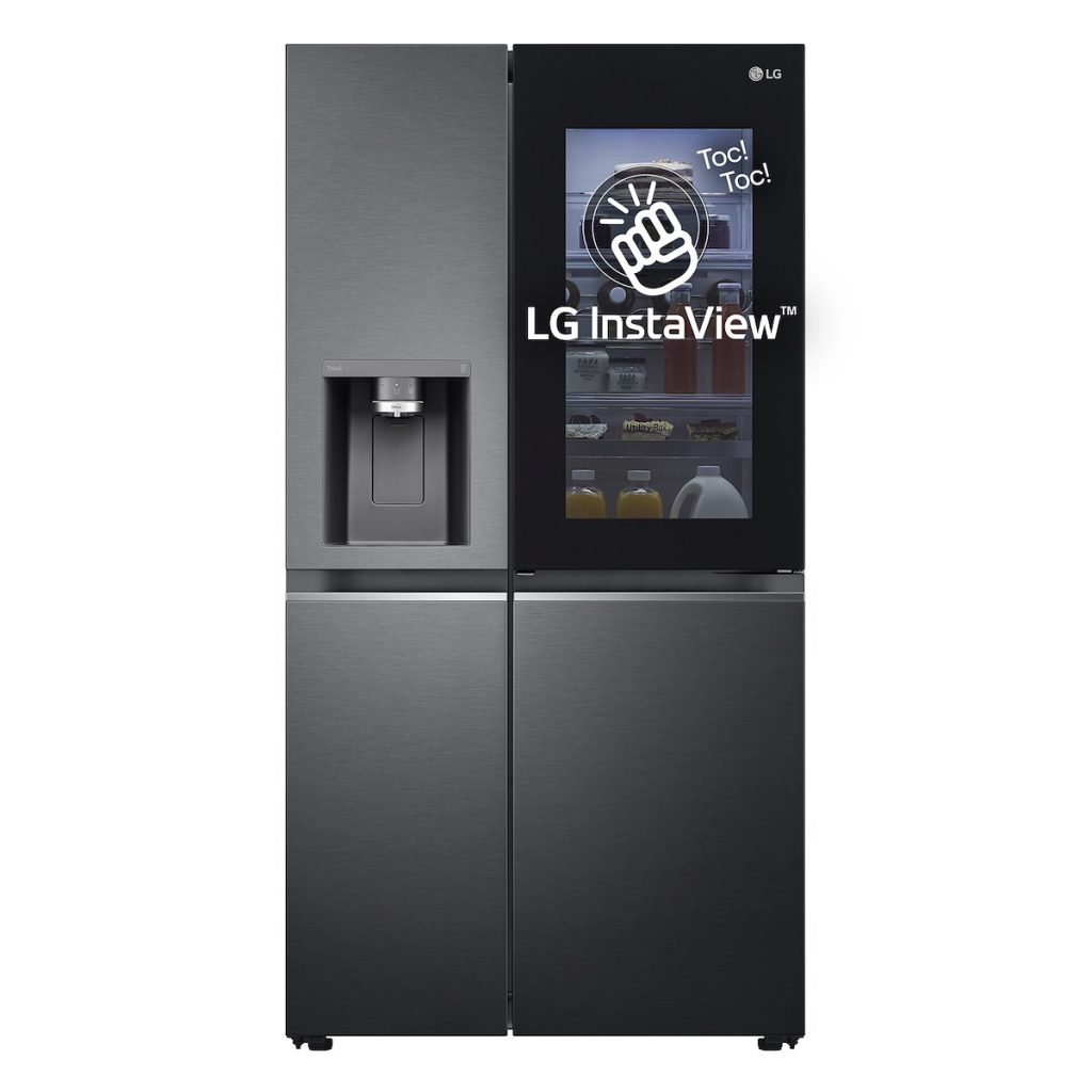 LG GSXV91MCAE SBS 635L CE NoFrost Disp. Bevande InstaView WiFi Blk