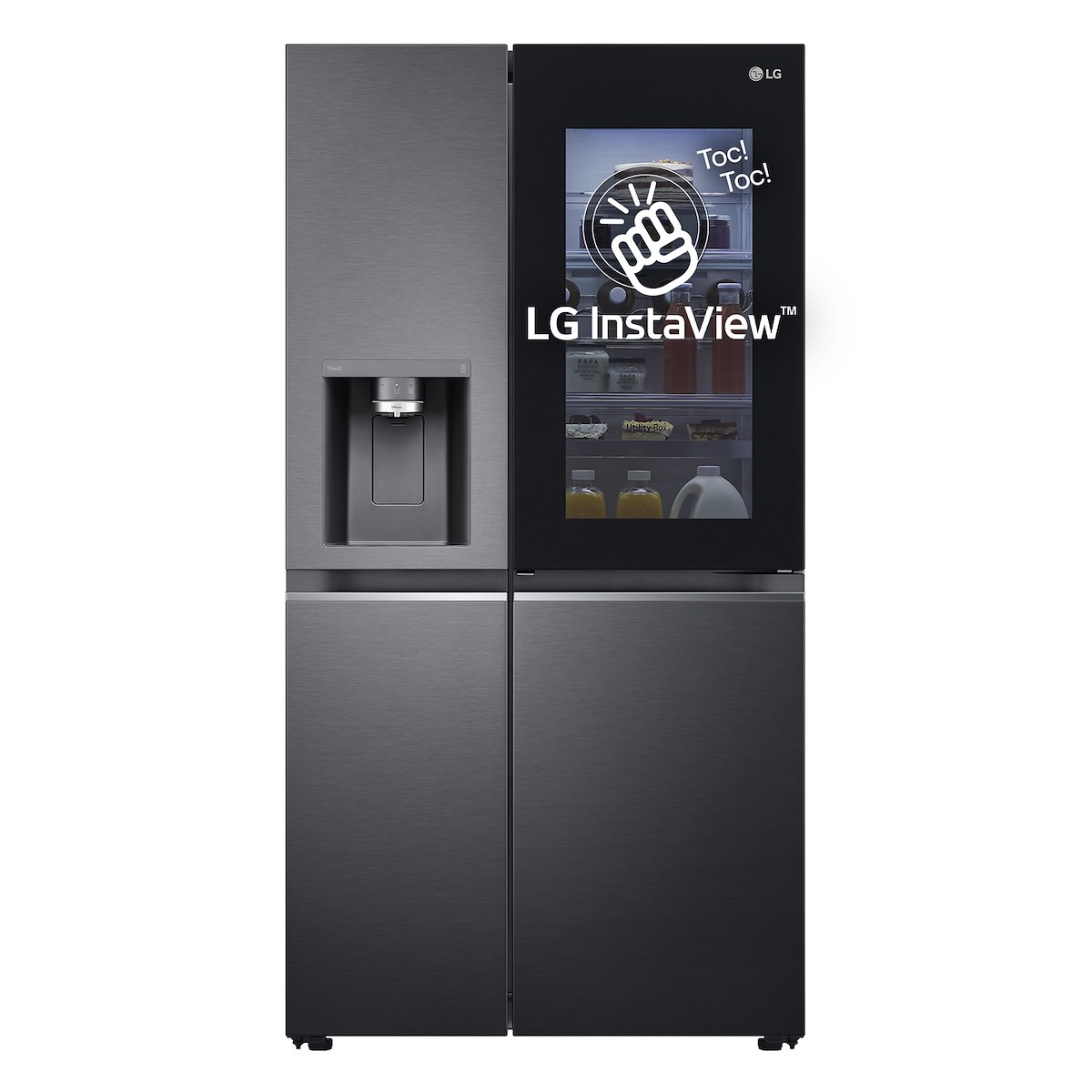 LG GSXV91MCAE SBS 635L CE NoFrost Disp. Bevande InstaView WiFi Blk