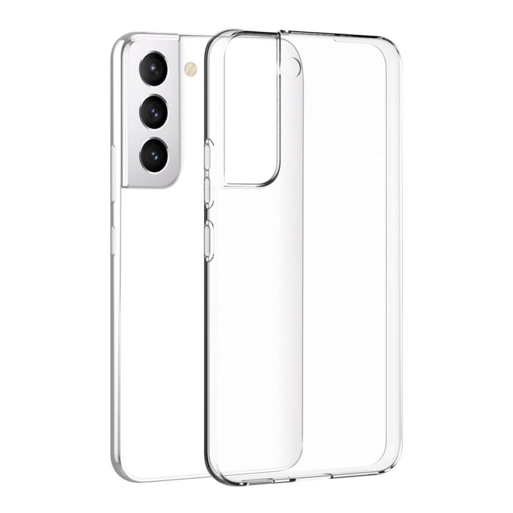 AREA TPUSA9104YC Cover TPU Trasparente Anti-Ingiallimento per Galaxy S22+