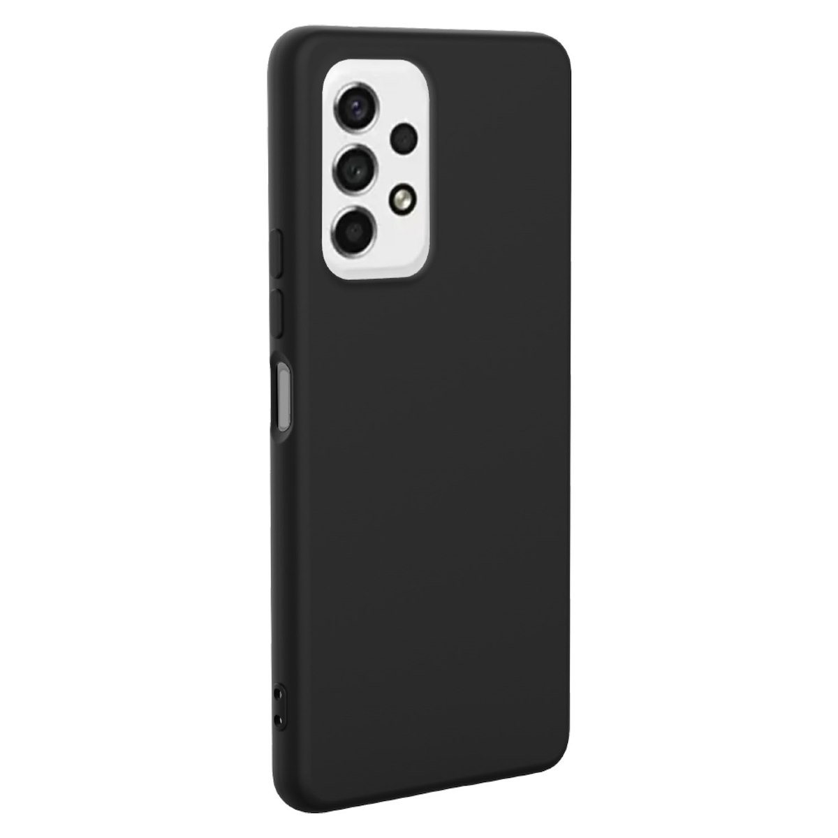 AREA TPUA9108LIQLK Cover Silicone TPU Lite per Samsung A53 5G, Nero