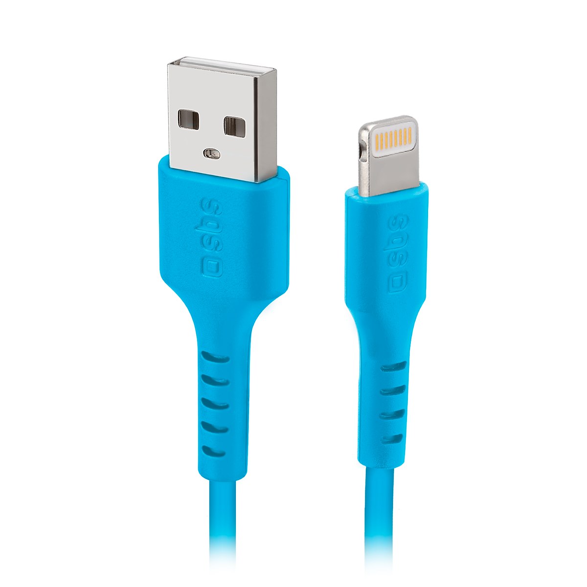 SBS TECABLEUSBIP589A Cavo USB 2.0-Lightning 1m Azzurro