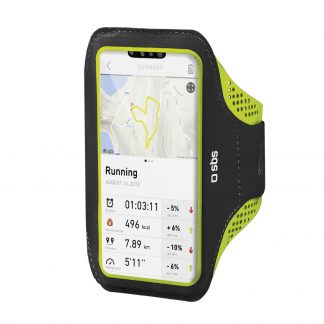 SBS TESPORTFITBAND3XL Fascia da braccio per smartphone 6.7" 3XL, nero