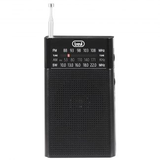 TREVI 0RA7F1500 Radio Portatile AM/FM Nera